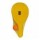 Set De 2 Paletas De Madera Para Playa + Pelota Amarillo