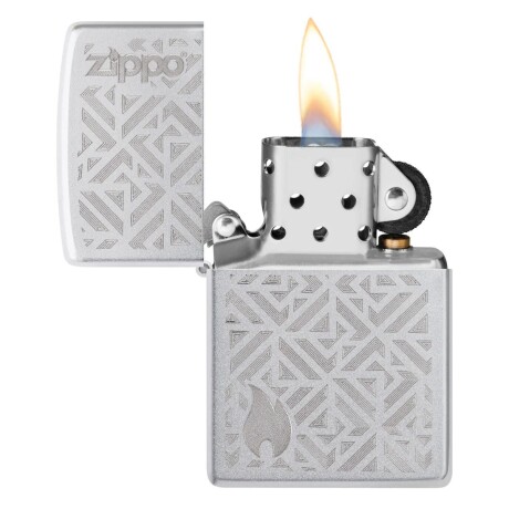 Encendedor Zippo Geometric Design - 29912 Encendedor Zippo Geometric Design - 29912