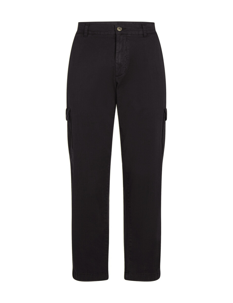 Pantalones Essentials Cargo Negro 