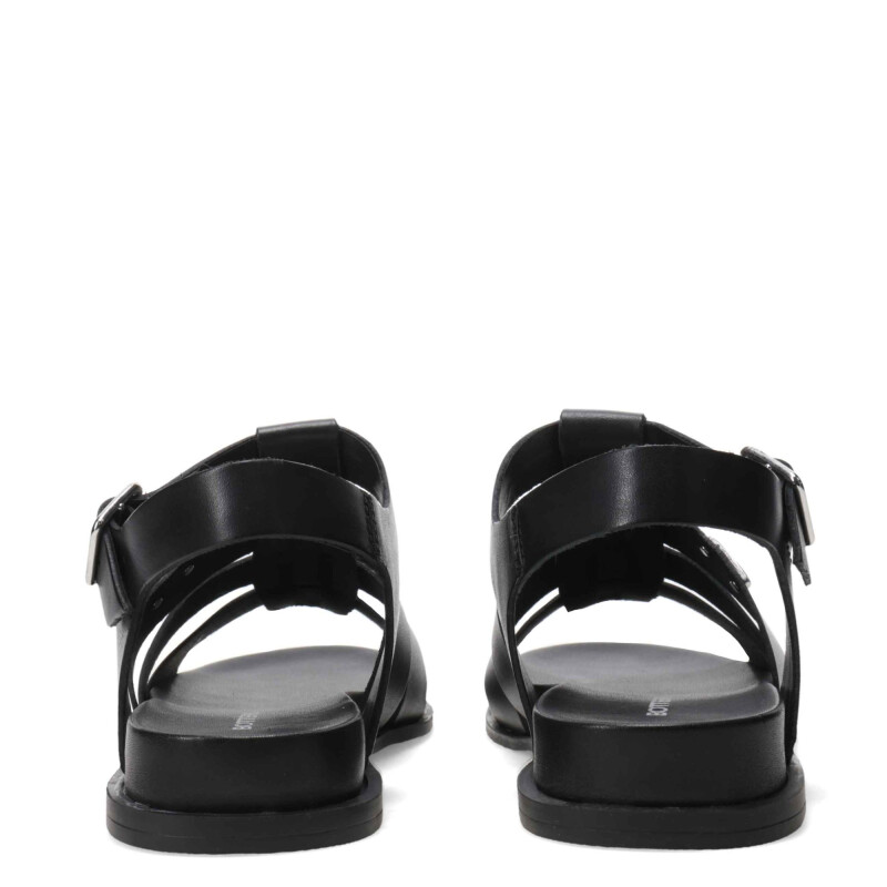 Sandalias de Mujer Bottero Franciscana con Hebilla Negro