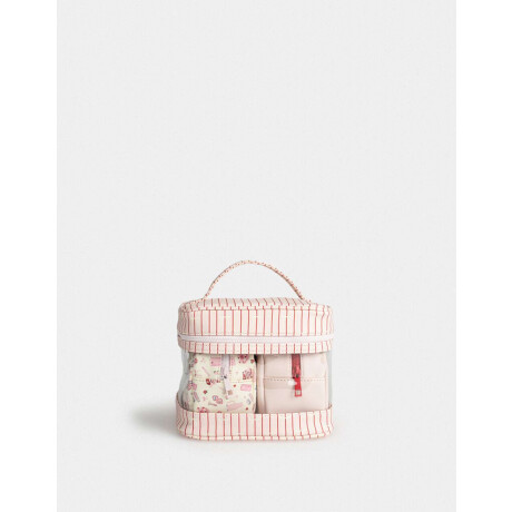 Set De Portacosméticos Estampados Estampado Rayas