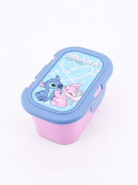 CONTENEDOR STITCH Y ANGEL ROSADO