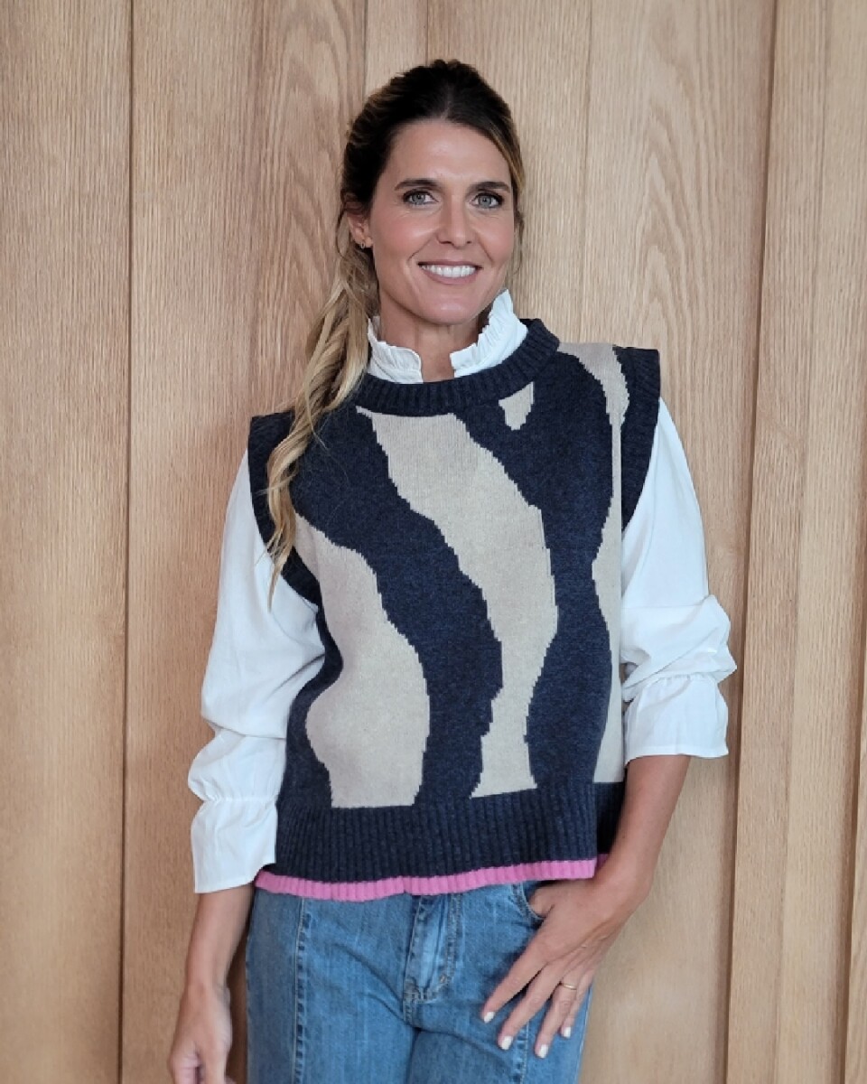 Chaleco Farm - Azul Marino 