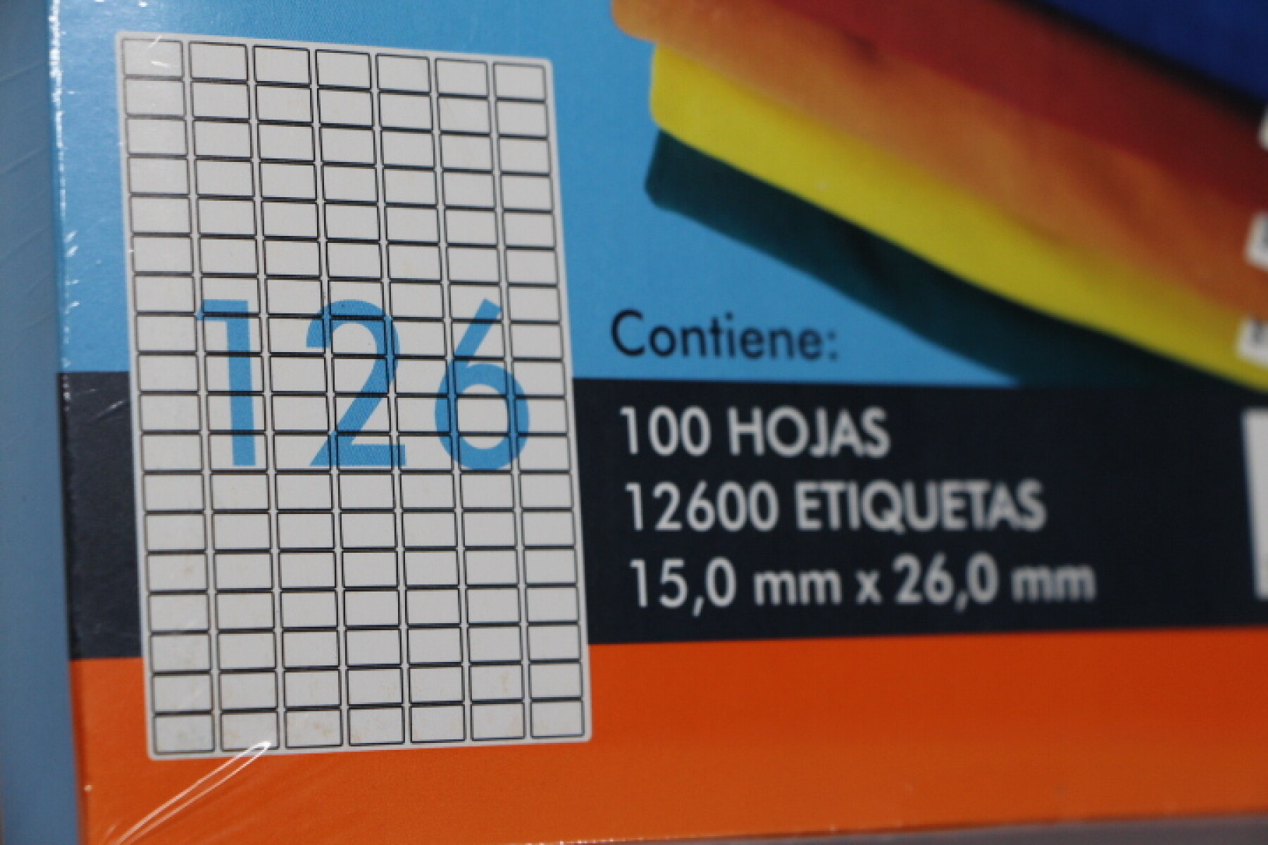 ETIQUETA ROTOLA TAMAÑO A4 318 - MODELO 126 