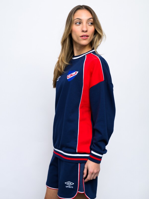 BUZO VENTURE Nacional Mujer Azul Marino, Rojo, Blanco
