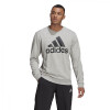 Buzo Adidas Big Logo de Hombre - GK9077 Gris Medio