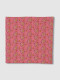 Fular Con Estampado Rosa