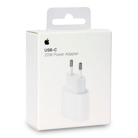 Cargador De Pared Usb C Apple 20w Carga Rápida 001