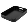 BANDEJA RECT PLAST NEGRO GDE Unica