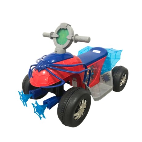 Cuatriciclo a bateria Spiderman AZUL