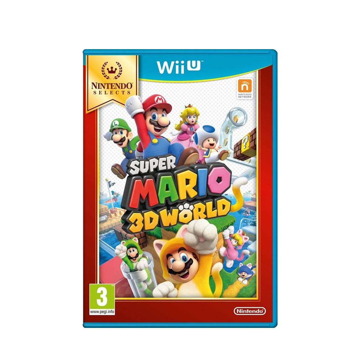 WIIU Super Mario 3D World 