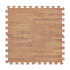 Piso Goma Eva Encastrable X4uni Simil Madera 60 X 60 Cm Variante Diseño Madera Oscuro