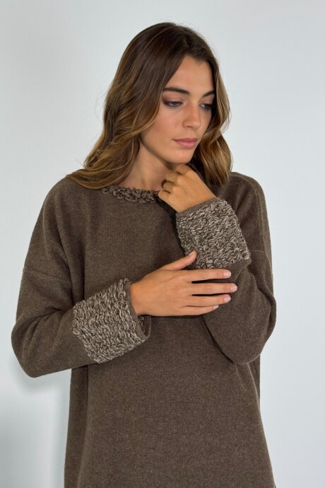 SWEATER MARVIN Marron