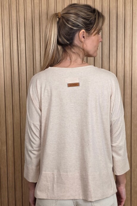 Remerón Chipre Combinada crudo y beige