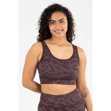 Top seamless comfortfree Bordeaux