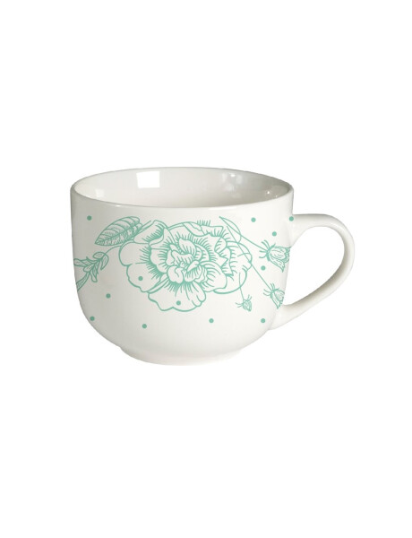 MUG 390ML FLORES CELESTE MUG 390ML FLORES CELESTE