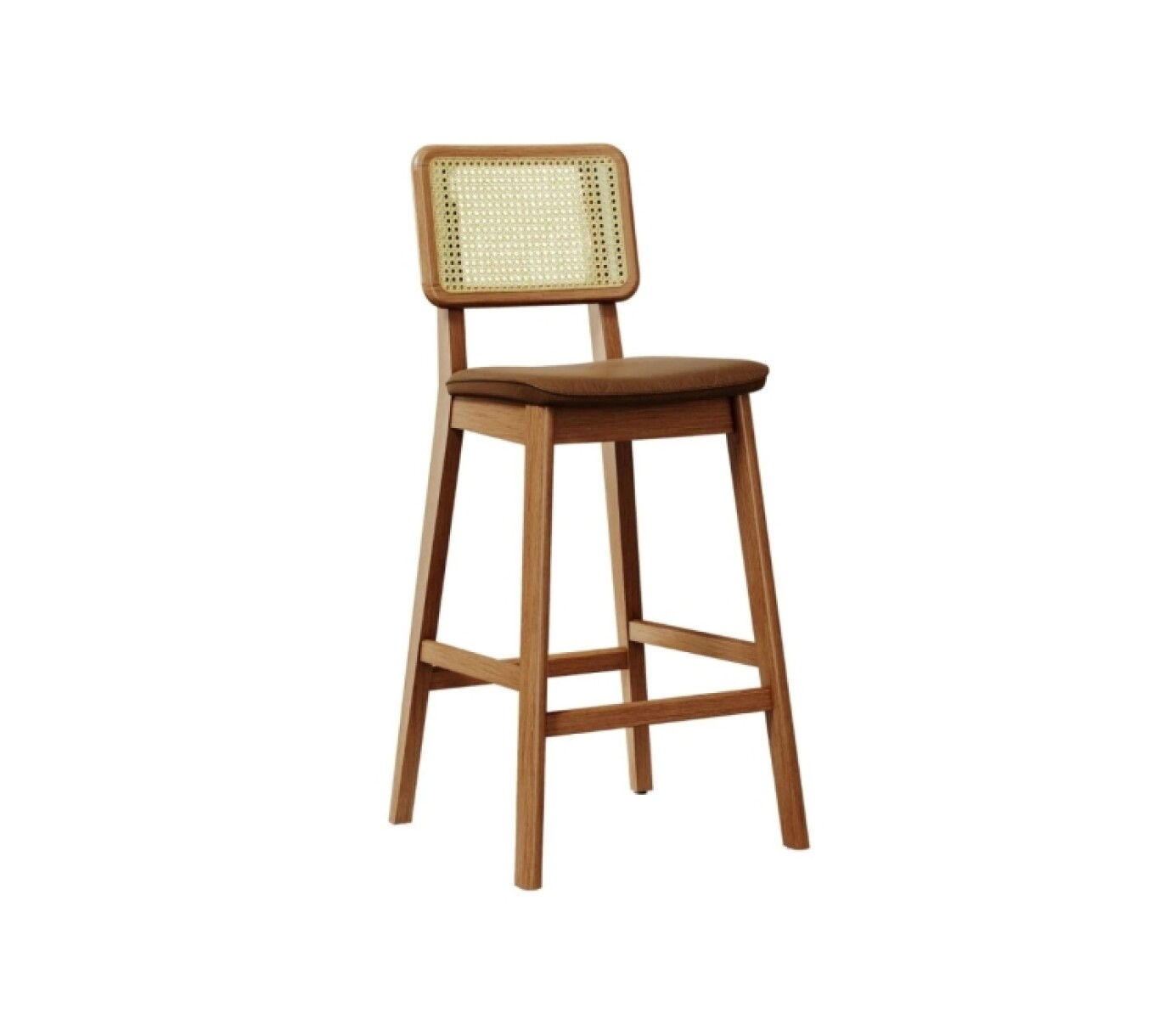 Butaca Classic Rattan Leather Nature 