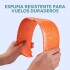 Avion Planeador Cometa Espuma Con Luces Led 48 Cm Lanzable Color Naranja