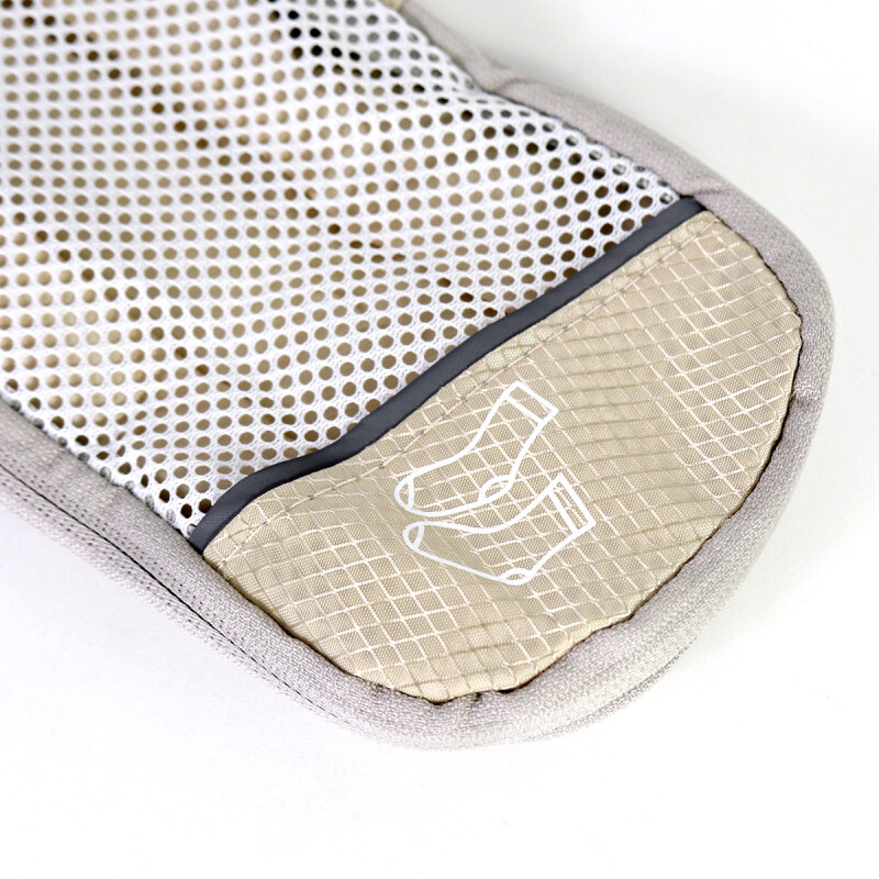 ORGANIZADOR BEIGE P/VIAJE 5PZAS Unica