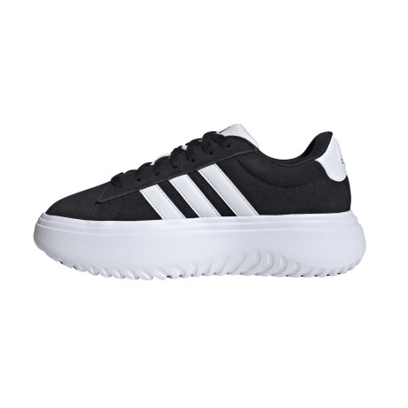 Championes adidas Grand Court Platform Mujer Black & White
