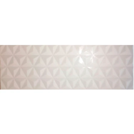 Ceramica Blanca Colores Plenos Brillo 32X56Cm Pared GAMAS DE BLANCO