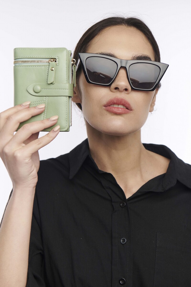 Billetera corta - Verde 