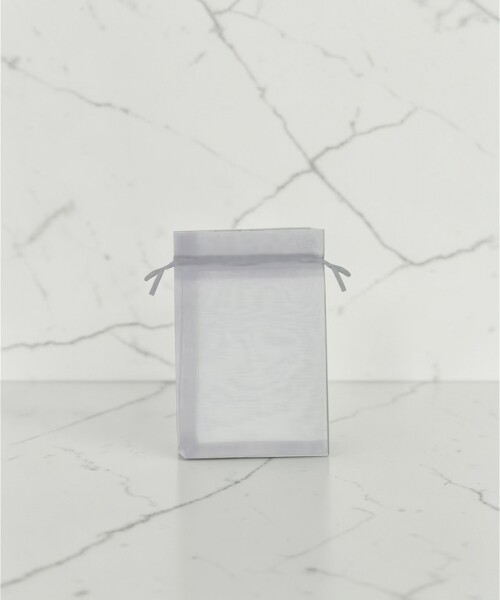 Bolsa organza 8x11 cm. PLATA