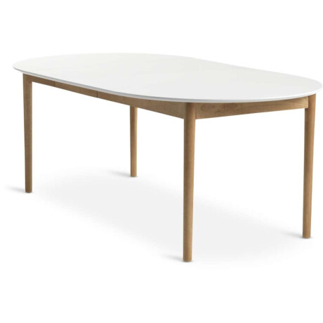 Mesa De Comedor Marstrand Ø110/110X200 Blanco