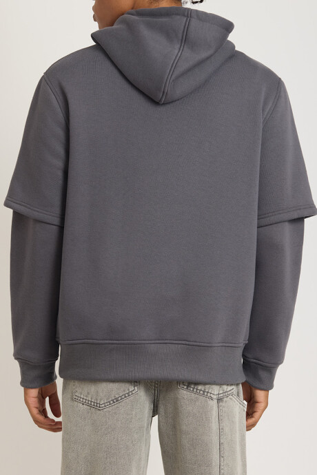 CANGURO S/C MONSTERA DIXIE Gris Oscuro