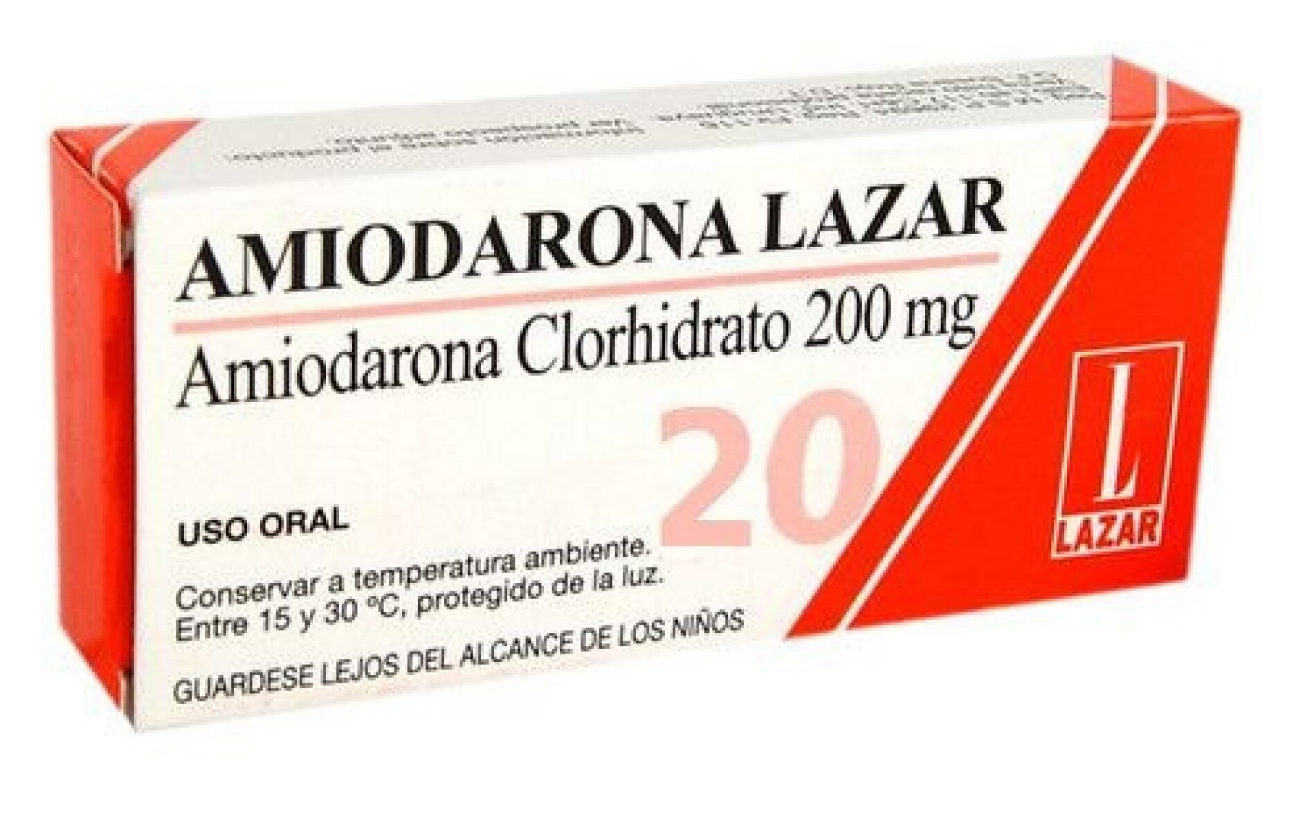 Amiodarona Lazar 200mg x 60 COM 