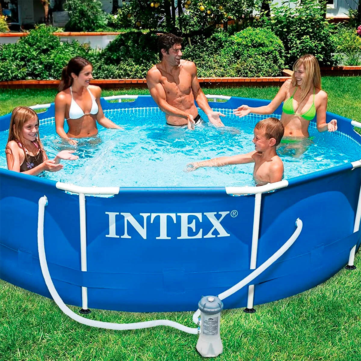 Piscina Intex Estructural 6503 L + Bomba + Regalos - Cmb000154 