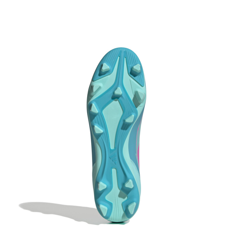 Championes de Fútbol 11 Unisex Adidas F50 Club Messi Verde Agua - Rosado - Cian