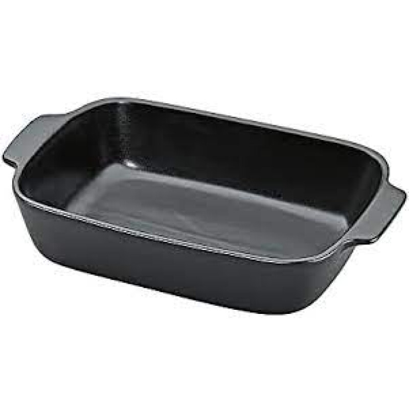 Fuente de horno en cerámica rectangular Provece Kuchenprofi Negra 30x19 cm. Fuente de horno en cerámica rectangular Provece Kuchenprofi Negra 30x19 cm.