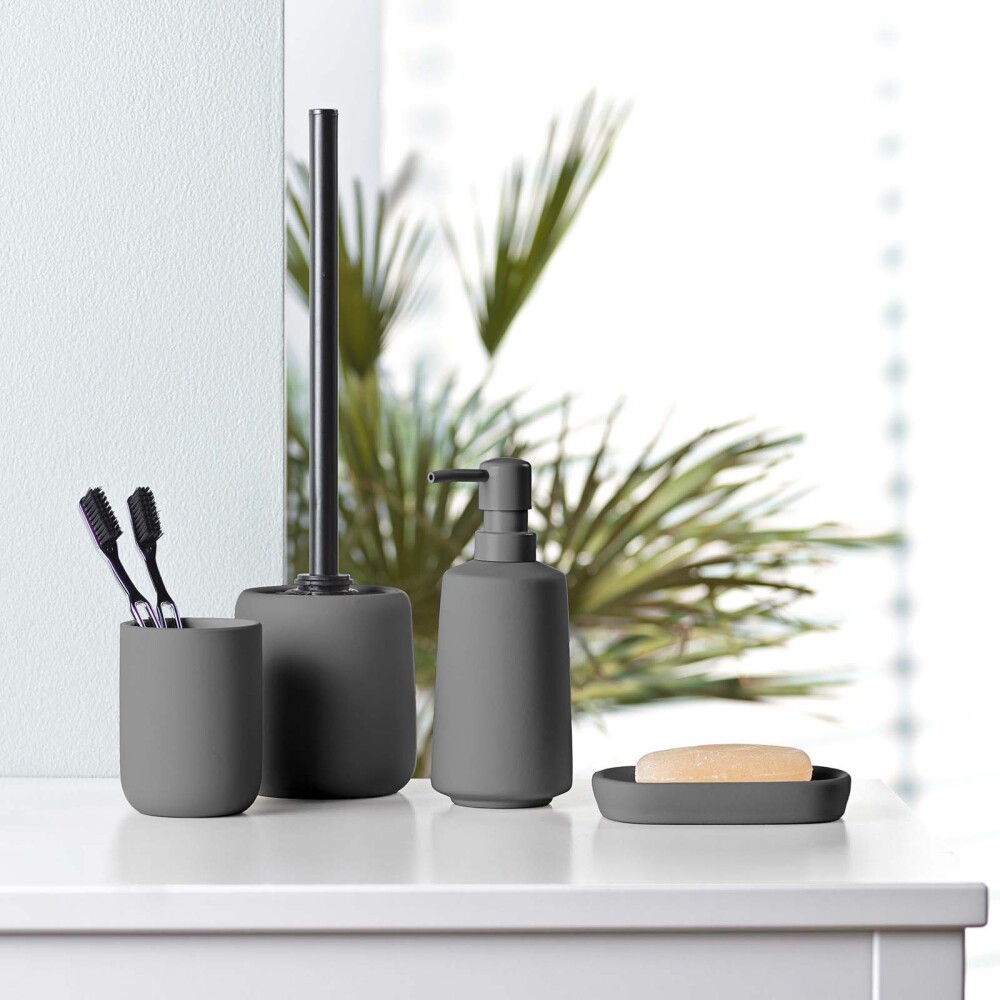 CERALIA CERAMICA GRIS VASO BAÑO CERALIA