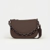 Cartera al Hombro Match en Nylon Marron