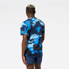 Remera New Balance Printed Accelerate Azul