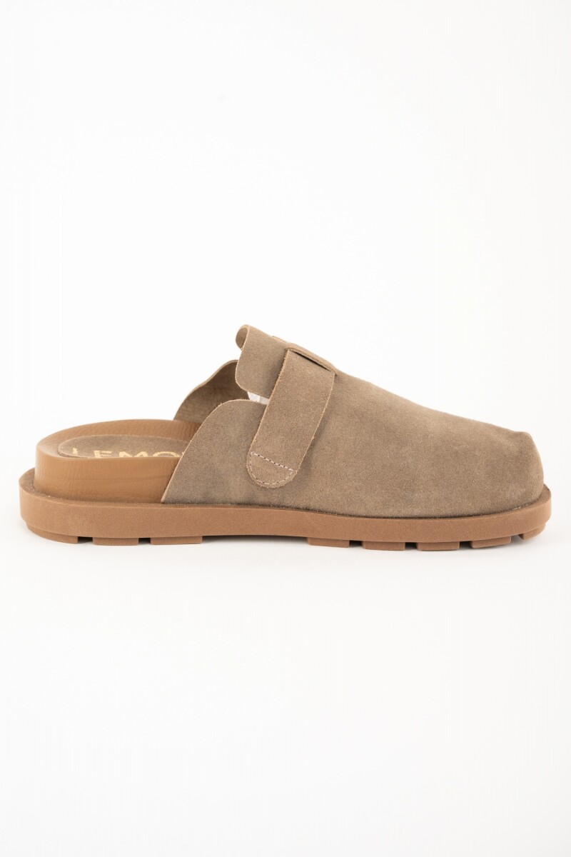 Zueco Gamuza - Visón 