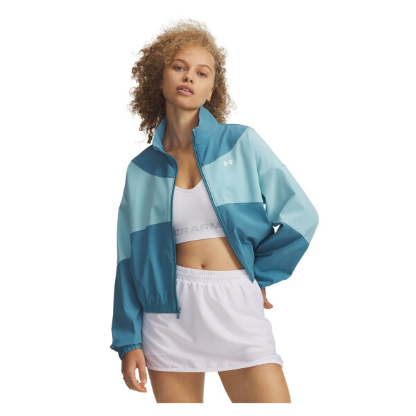 CAMPERA UA RIVAL WOVEN JACKET Mujer 1389631-466 Azul