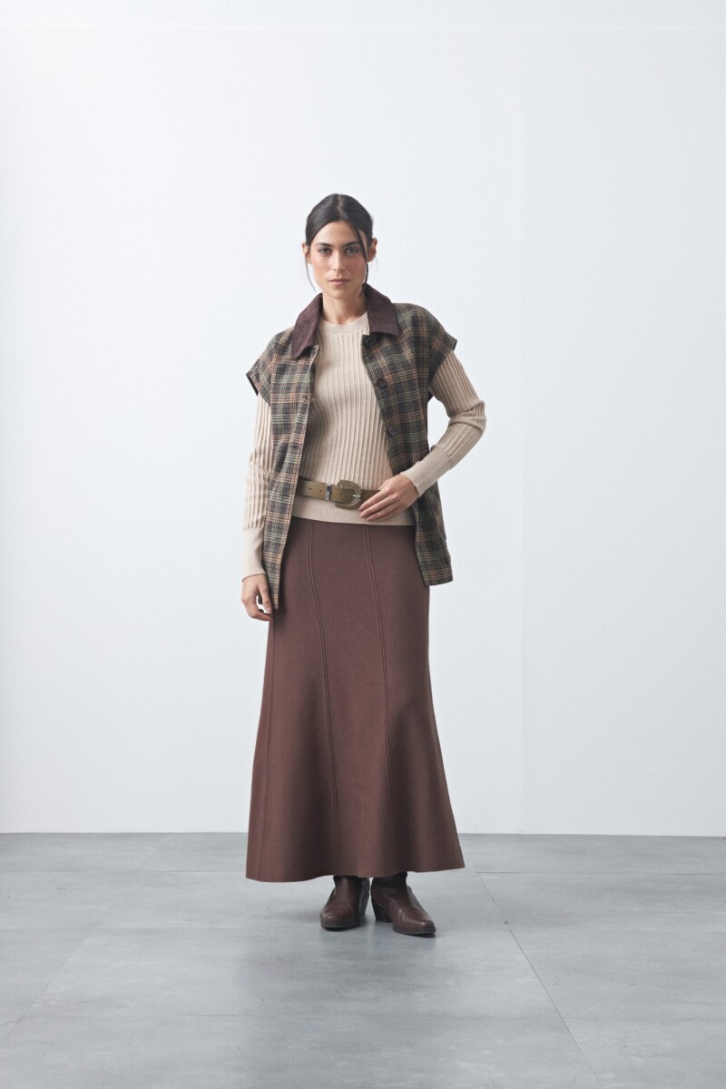 FALDA TRISTAN Chocolate