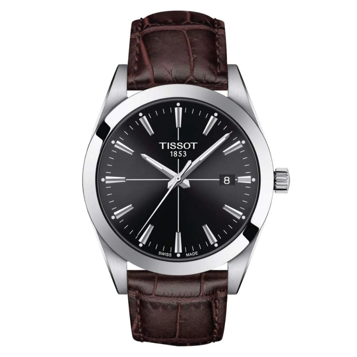 Reloj TISSOT Gentleman 40mm con esfera negra 