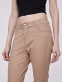 Pantalon Bardot Beige Oscuro