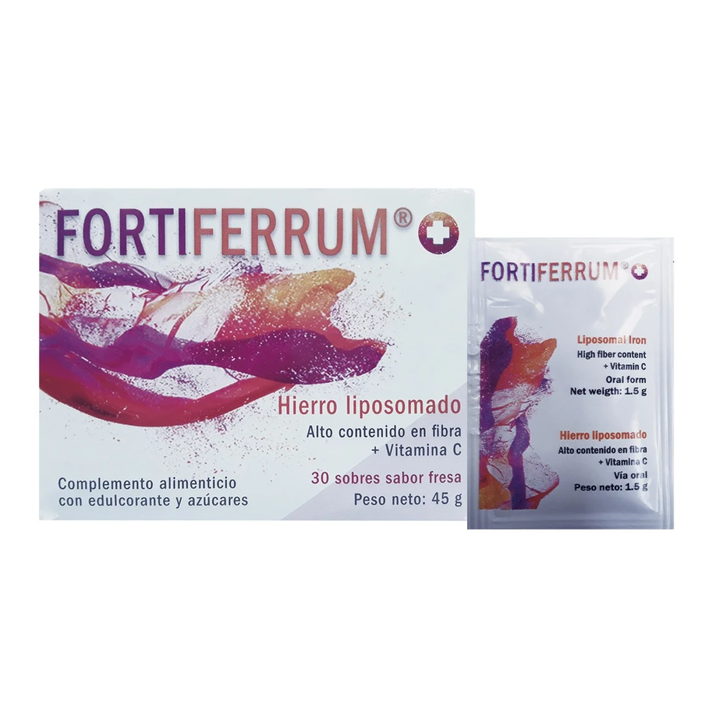 FORTIFERRUM HIERRO LIPOSOMADO CJ X 30 SO