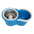 Mopa Giratoria De Acero Inoxidable Excelente Calidad Premium Variante Color Celeste