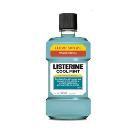 Enjuague Bucal Listerine Cool Mint 500ml Enjuague Bucal Listerine Cool Mint 500ml