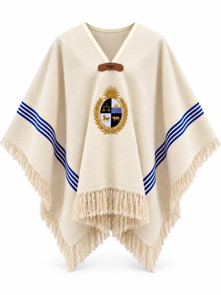 Poncho infantil Escudo Dorado