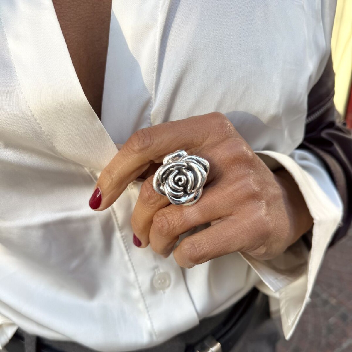 Anillo Antique Rose - Plata 925 