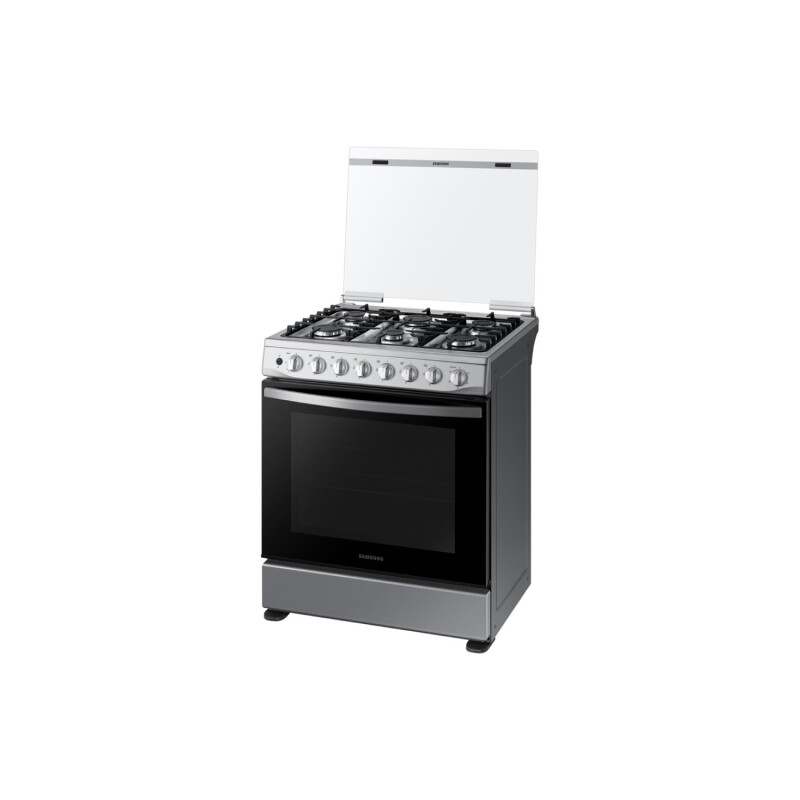 Cocina a Gas Samsung 6 Quemadores Negra con Horno a Gas 146L Cocina a Gas Samsung 6 Quemadores Negra con Horno a Gas 146L