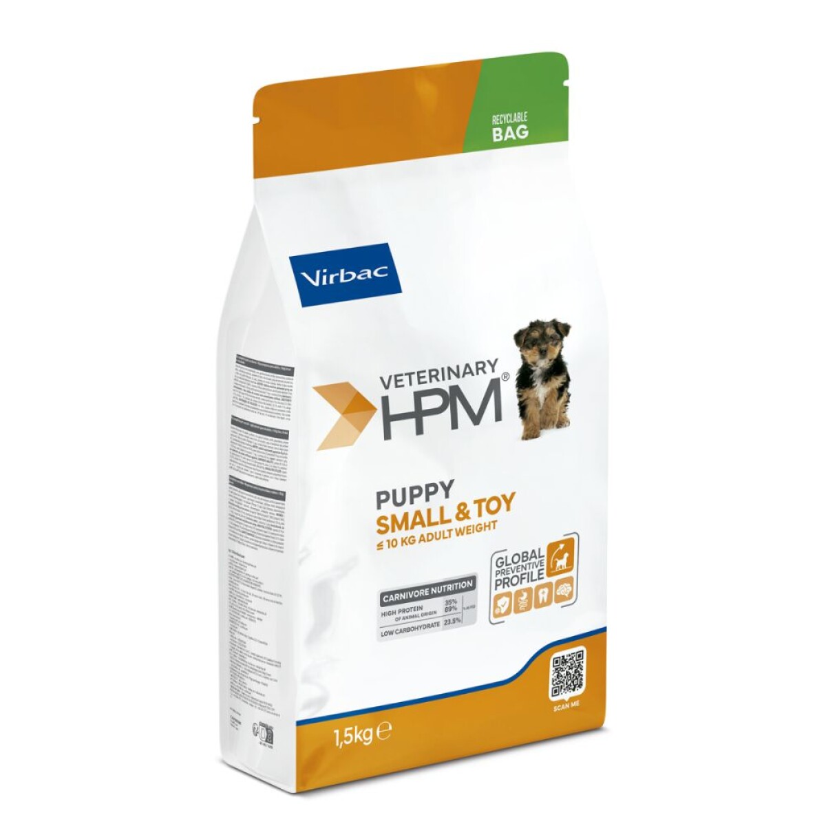 Virbac Dog Baby Small & Toy 1,5kg | Crecimiento Saludable 