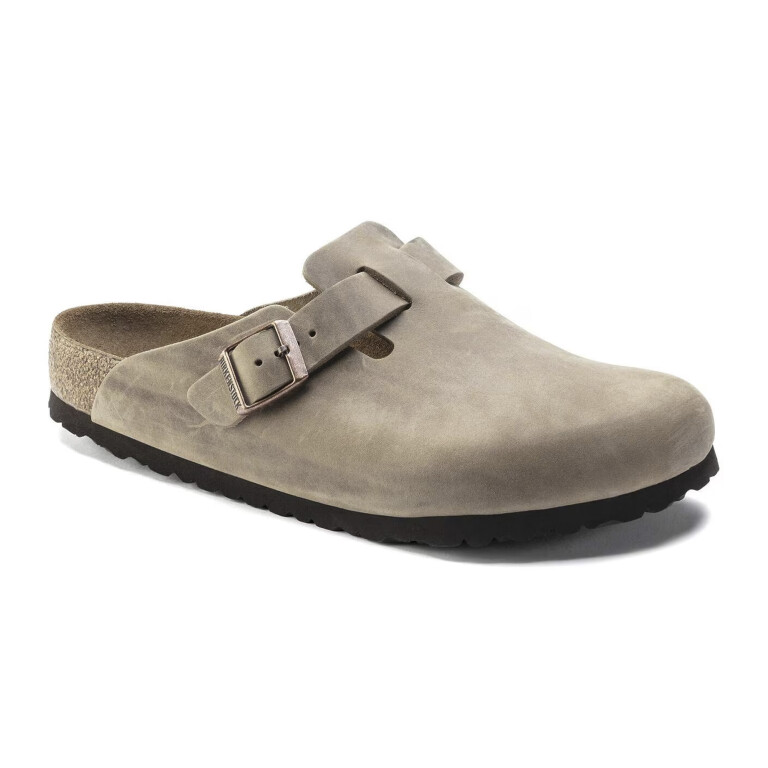 Zueco Boston Oiled Leather - Regular Marron