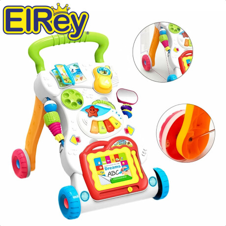 Caminador Bebe Andador Infantil Musical Caminar Niño Pla009001